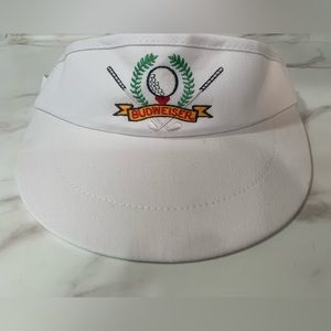 New Official Product  Budweiser Golf Visor Hat